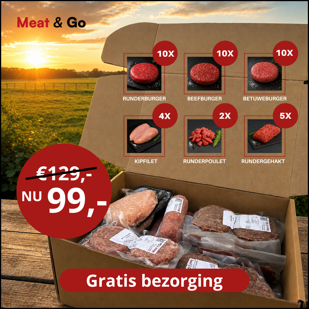 Meat & Go Vlees Voorraadbox OP=OP
