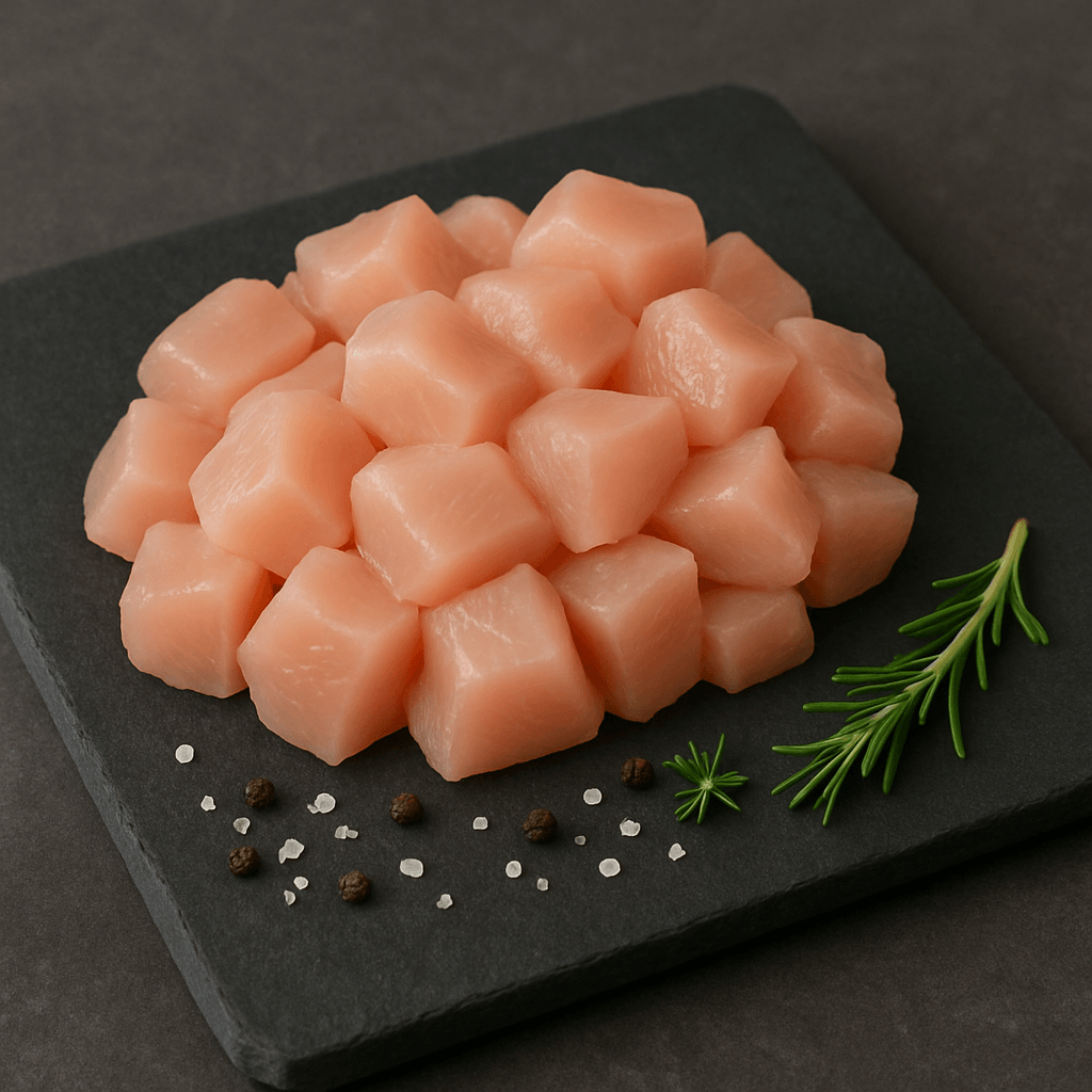 Kipfilet blokjes