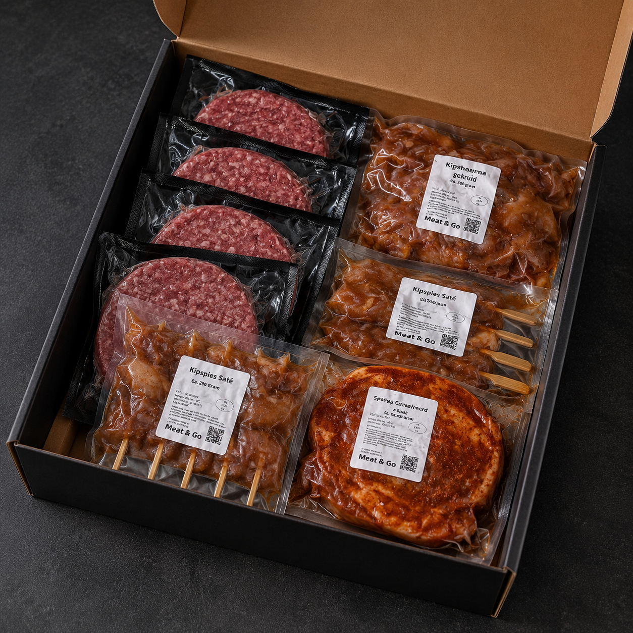 BBQ pakket 4 personen