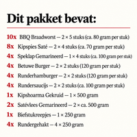 Meat & Go voordeelpakket