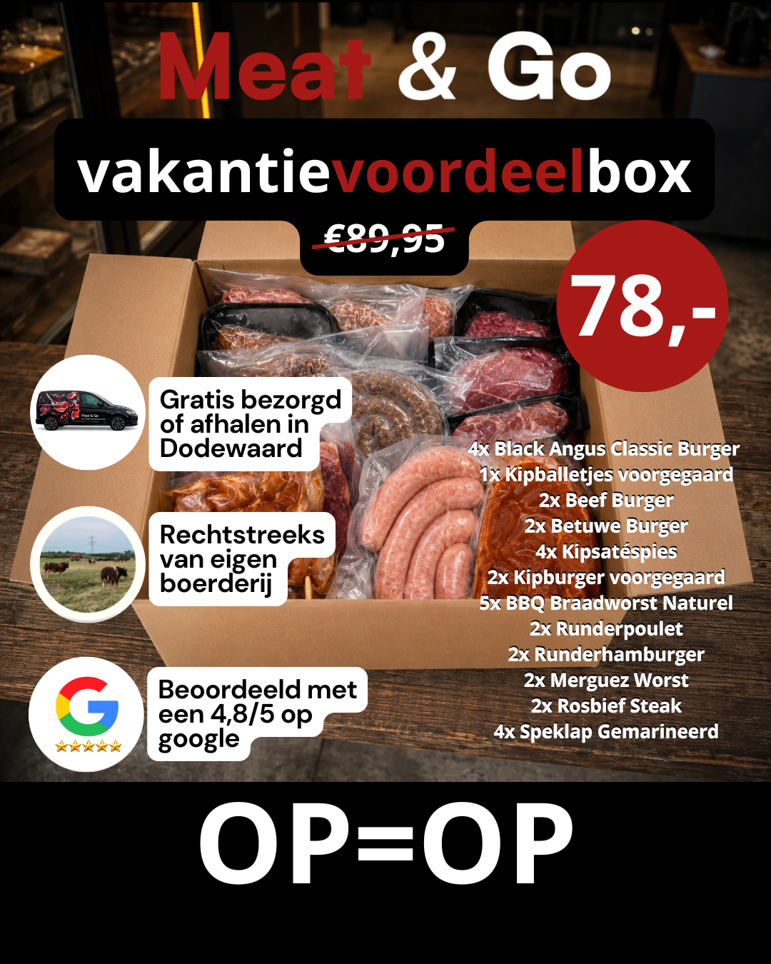 Vakantievoordeelpakket OP=OP
